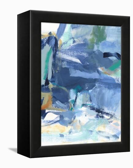 Blue Room I-Christina Long-Framed Stretched Canvas