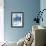 Blue Room II-Christina Long-Framed Art Print displayed on a wall