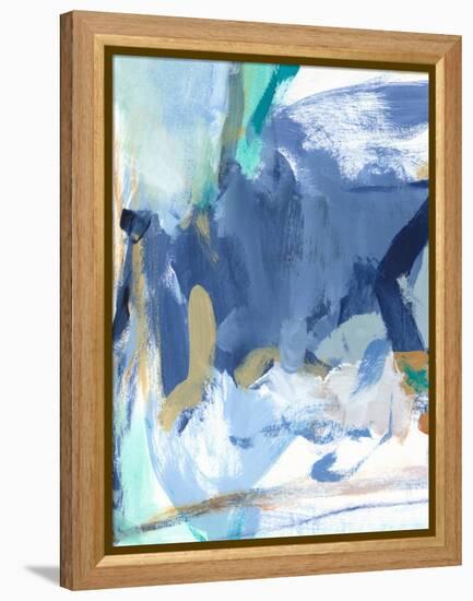 Blue Room II-Christina Long-Framed Stretched Canvas