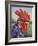 Blue Rooster-James W. Johnson-Framed Giclee Print