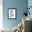 Blue Rose-Paula Mills-Framed Giclee Print displayed on a wall