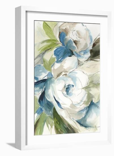 Blue Roses I-Asia Jensen-Framed Art Print
