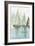 Blue Sailboats II-Allison Pearce-Framed Art Print