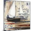 Blue Sailing Race I-Patricia Pinto-Mounted Art Print