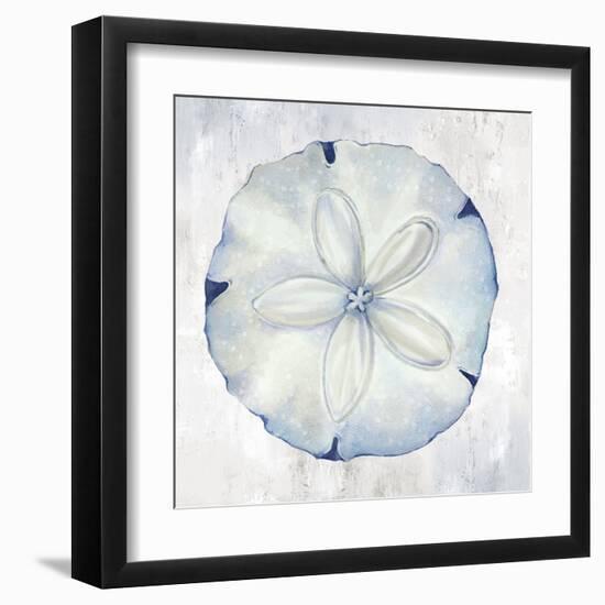 Blue Sand Dollar-Eli Jones-Framed Art Print