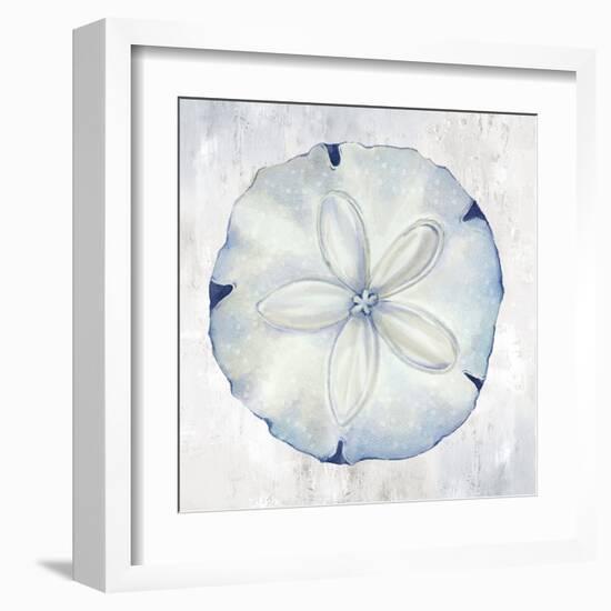 Blue Sand Dollar-Eli Jones-Framed Art Print