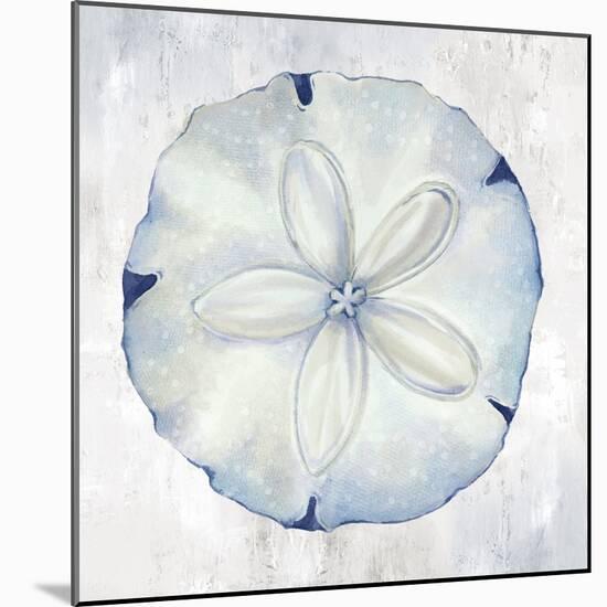 Blue Sand Dollar-Eli Jones-Mounted Art Print