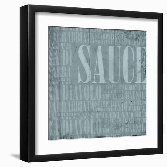 Blue Sauce-Jace Grey-Framed Art Print