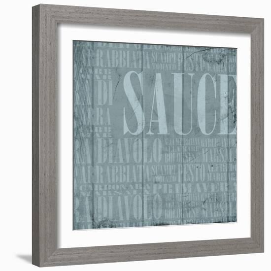 Blue Sauce-Jace Grey-Framed Art Print