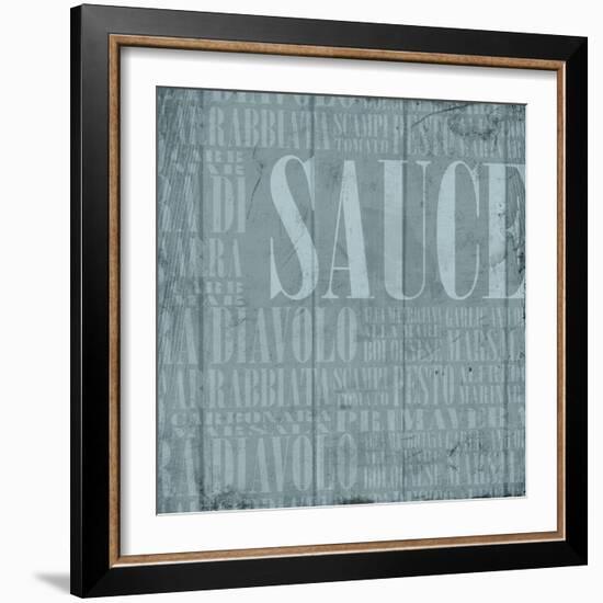 Blue Sauce-Jace Grey-Framed Art Print