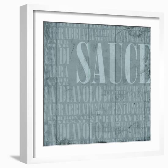 Blue Sauce-Jace Grey-Framed Art Print