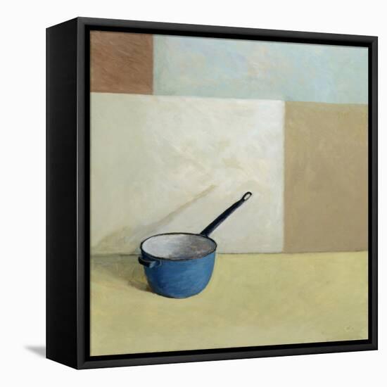 Blue Saucepan-William Packer-Framed Premier Image Canvas