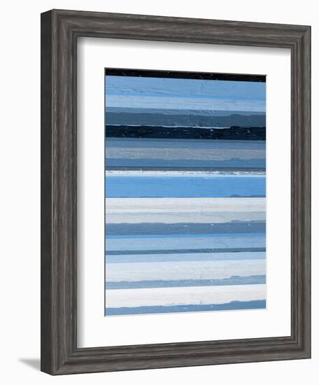 Blue Scapes II-Ricki Mountain-Framed Art Print