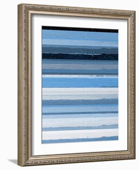 Blue Scapes II-Ricki Mountain-Framed Art Print