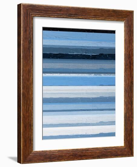 Blue Scapes II-Ricki Mountain-Framed Art Print