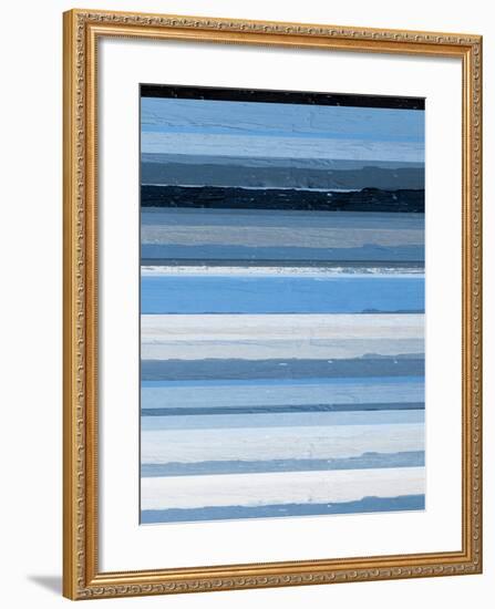 Blue Scapes II-Ricki Mountain-Framed Art Print