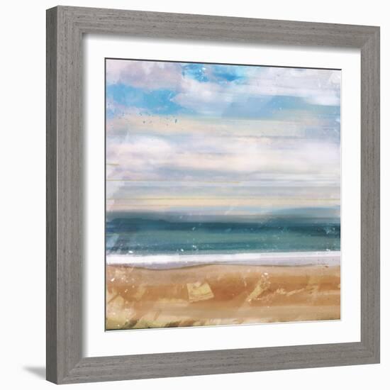 Blue Sea 1-Cynthia Alvarez-Framed Art Print