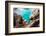 Blue Sea and Rocks-Lamarinx-Framed Photographic Print