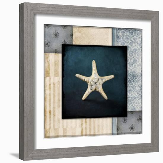Blue Sea Bumpy Star-LightBoxJournal-Framed Giclee Print