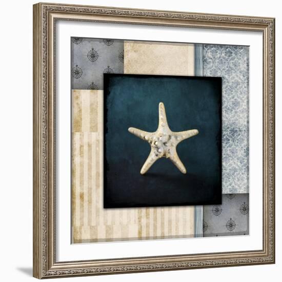 Blue Sea Bumpy Star-LightBoxJournal-Framed Giclee Print