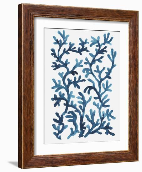 Blue Sea Coral I-Aimee Wilson-Framed Art Print