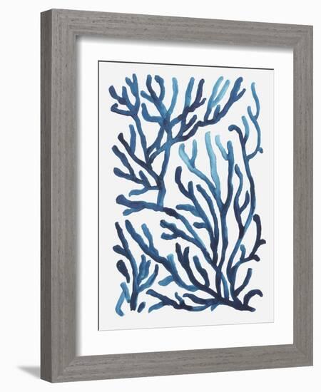 Blue Sea Coral II-Aimee Wilson-Framed Art Print