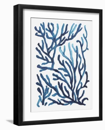 Blue Sea Coral II-Aimee Wilson-Framed Art Print