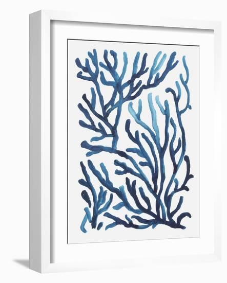 Blue Sea Coral II-Aimee Wilson-Framed Art Print