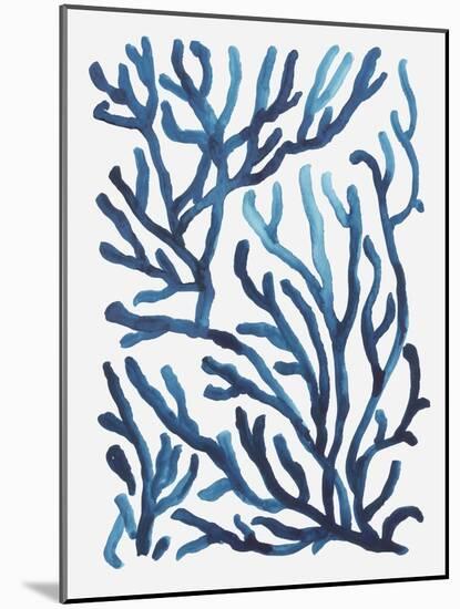 Blue Sea Coral II-Aimee Wilson-Mounted Art Print