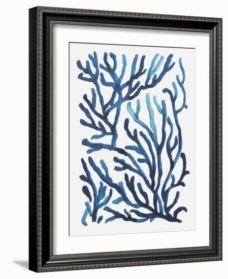 Blue Sea Coral II-Aimee Wilson-Framed Art Print