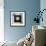 Blue Sea Sand Dollar-LightBoxJournal-Framed Giclee Print displayed on a wall