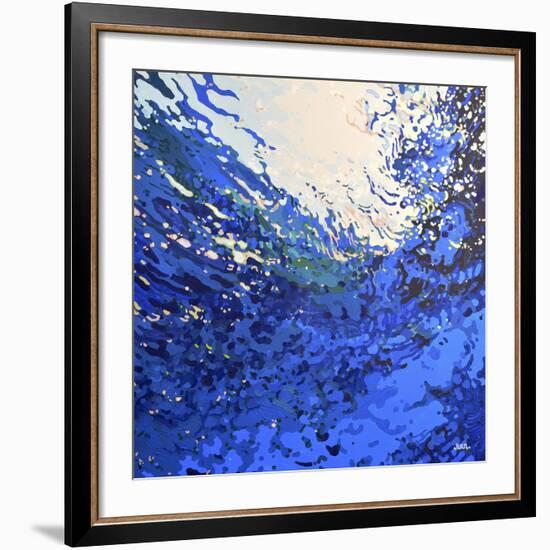 Blue Sea-Margaret Juul-Framed Art Print