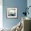 Blue Seascape 02-Tom Quartermaine-Framed Giclee Print displayed on a wall