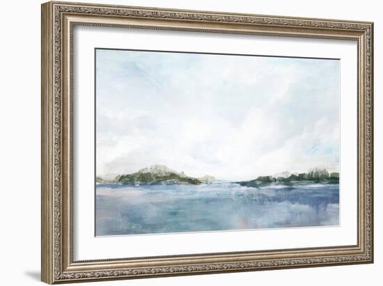 Blue Seascape-Ian C-Framed Art Print