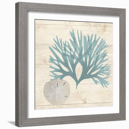 Blue Seaweed II-Susan Arnot-Framed Art Print