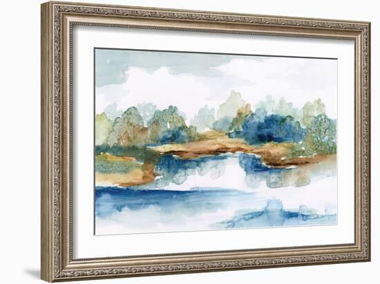 Blue Serenity-null-Framed Art Print