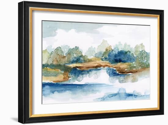 Blue Serenity-null-Framed Art Print