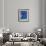 Blue Shadow-Jean Michel Folon-Framed Collectable Print displayed on a wall