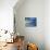 Blue Shadows, Morzine-Andrew Macara-Giclee Print displayed on a wall