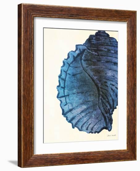 Blue Shell III-Lanie Loreth-Framed Art Print