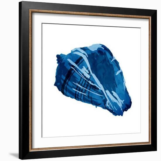 Blue Shell Mate-OnRei-Framed Art Print