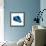 Blue Shell Mate-OnRei-Framed Art Print displayed on a wall