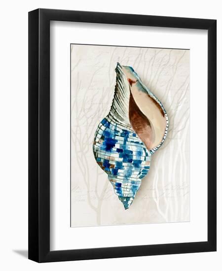 Blue Shell Series II-Aimee Wilson-Framed Art Print