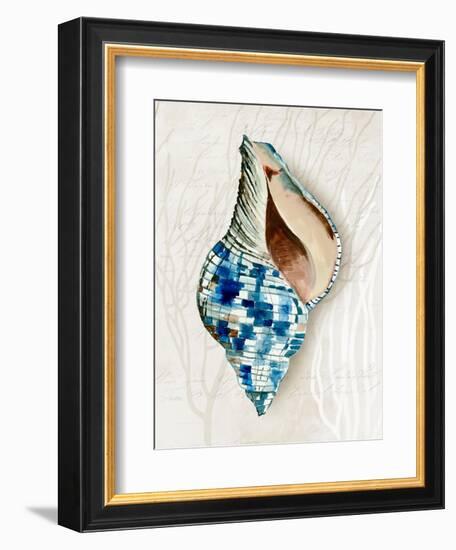 Blue Shell Series II-Aimee Wilson-Framed Art Print