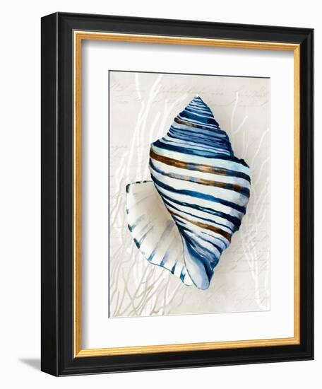 Blue Shell Series III-Aimee Wilson-Framed Art Print