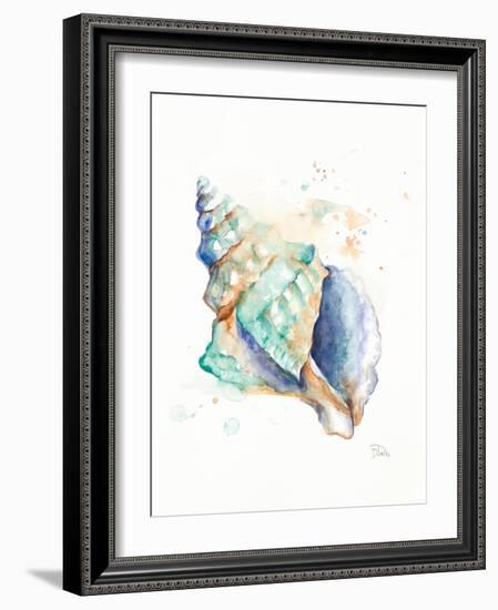 Blue Shell-Patricia Pinto-Framed Art Print