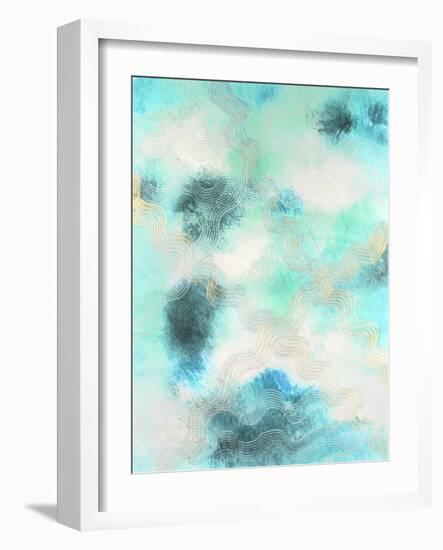 Blue Shift I-Vanna Lam-Framed Art Print