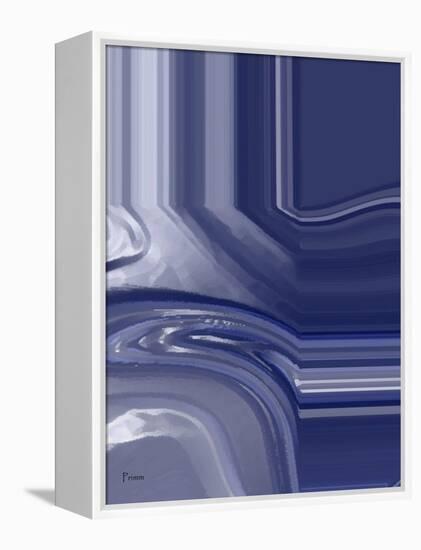 blue shine-Kenny Primmer-Framed Stretched Canvas