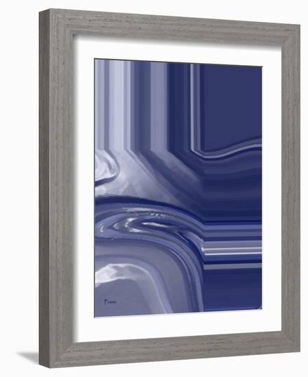 blue shine-Kenny Primmer-Framed Art Print