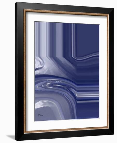 blue shine-Kenny Primmer-Framed Art Print